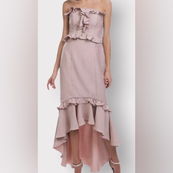 C/MEO Collective, Strapless Evening Gown, Size M - Picture 5 of 16